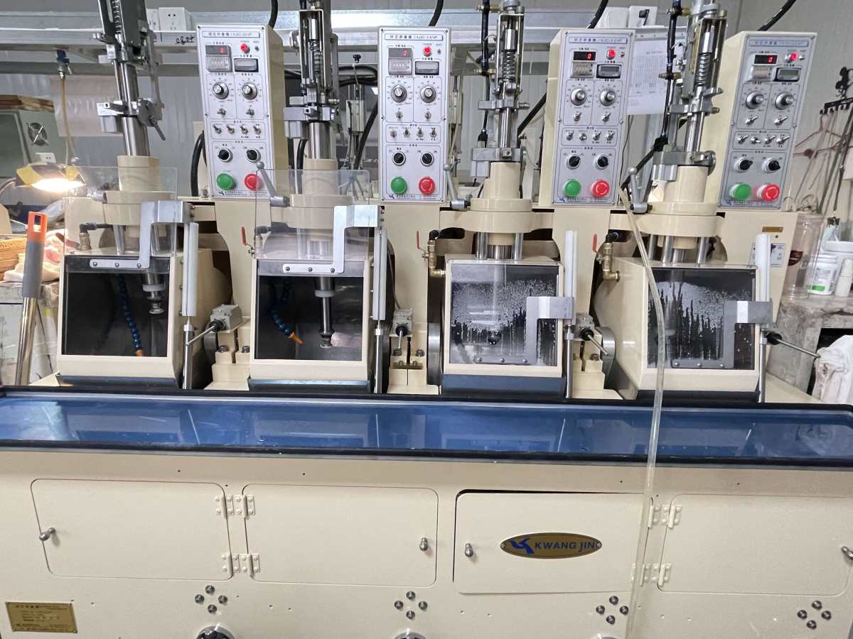 韓國光進下擺機拋光機